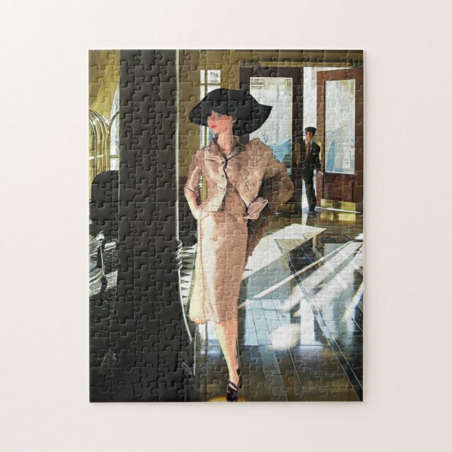 Quebra-cabeça VACAÇÃO VIRTUAL VEDAS, Driskill Hotel2, Austin TX (Vertical)