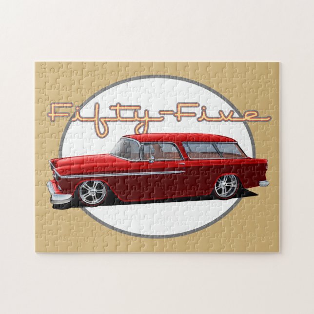 Quebra-cabeça Vagão clássico (Horizontal)