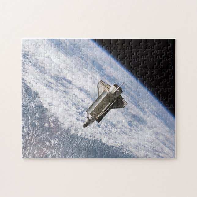 Quebra-cabeça Vaivém Espacial STS115 Atlantis Desencaixe ISS 200 (Horizontal)
