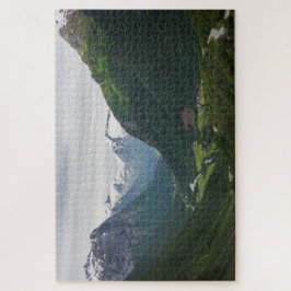 Quebra-cabeça Vale de Hjelle, natureza em Noruega