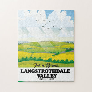 Quebra-cabeça vale de Langstrothdale Yorkshire Dales