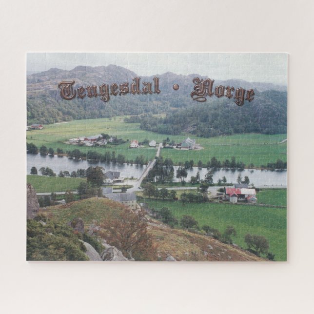 Quebra-cabeça Vale de Tengesdal (Horizontal)