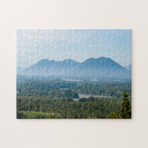 Quebra-cabeça Vale nebuloso em Tofino - Colúmbia Britânica, Cana