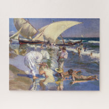 Valencia Beach Morning Light | Joaquí em Sorolla 