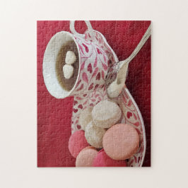 Quebra-cabeça Valentines Tea and Cookies