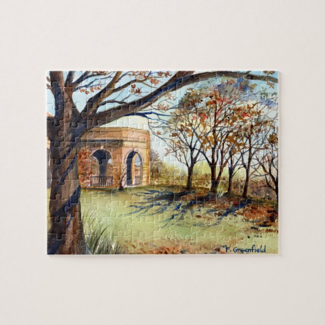 Quebra-cabeça Valley Gardens Harrogate Yorkshire Inglaterra (Horizontal)