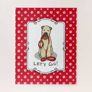 Quebra-cabeça Vamos! Cão de Terrier Walk Wheaten (batido em 1b2