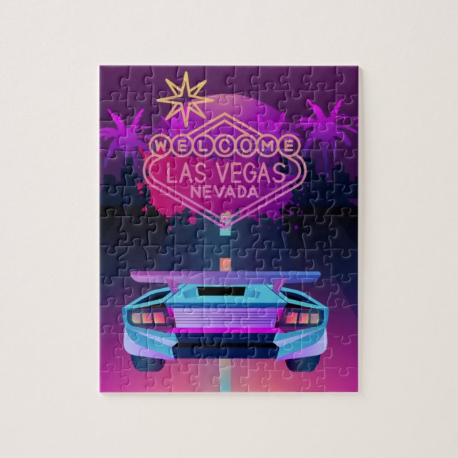 Quebra-cabeça vamos para vegas (Vertical)