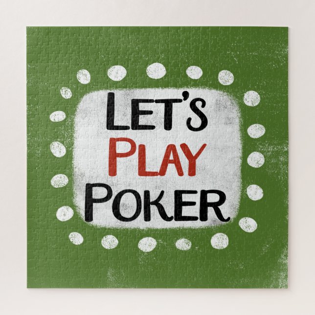 Quebra-cabeça Vamos Play Poker Jigsera (Vertical)