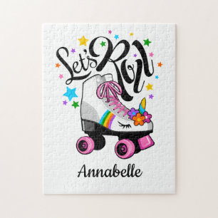 Quebra-cabeça Vamos Roll Unicorn Roller skate