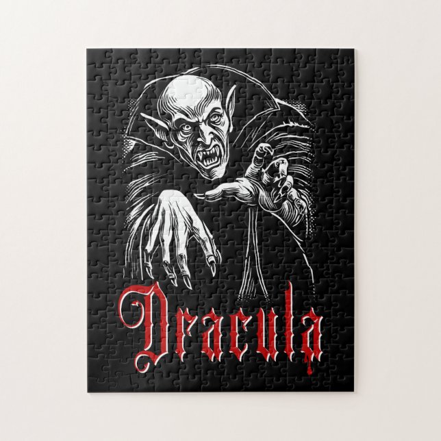 Quebra-cabeça Vampiro Drácula (Vertical)