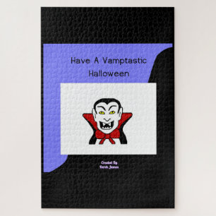 Quebra-cabeça Vamptastic Halloween Puzzle 20" X 30"