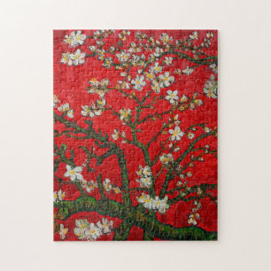 Quebra-cabeça Van Gogh Almond Blossoms Red