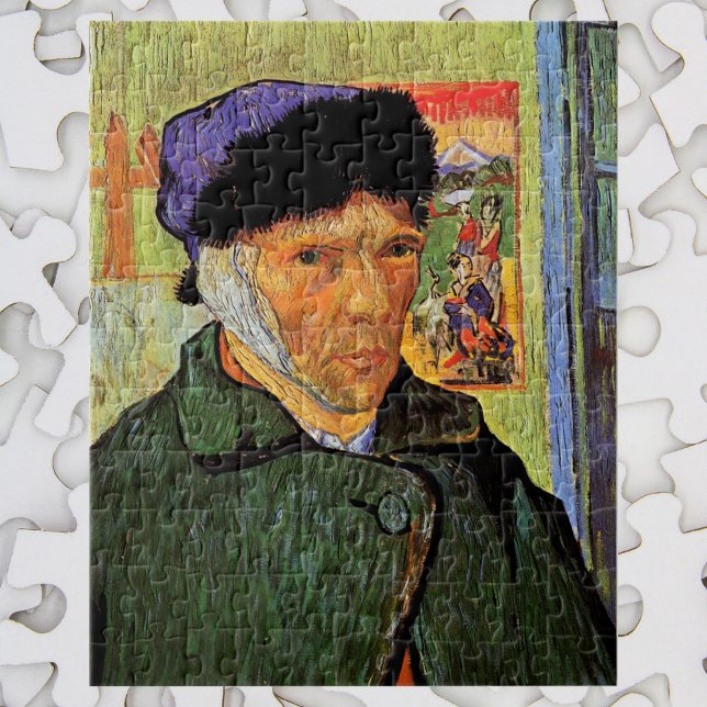 Quebra-cabeça Van Gogh; autorretrato com Orelha Bandada (Criador carregado)