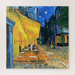 Quebra-cabeça Van Gogh - Cafe Terrace<br><div class="desc">Cafe Terrace,  pintura popular de Vincent van Gogh</div>