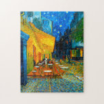 Quebra-cabeça Van Gogh Café Terrace à Noite<br><div class="desc">Quebra-cabeça com a pintura a óleo de Vincent van Gogh Café Terrace na Noite (1888). Estrelas amarelas pintam o céu azul noturno acima de um café ao ar livre na França. Um presente maravilhoso para fãs do Impressionismo Poste e da arte holandesa.</div>
