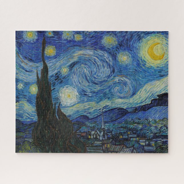 Quebra-cabeça Van gogh é a noite do duelo (Horizontal)