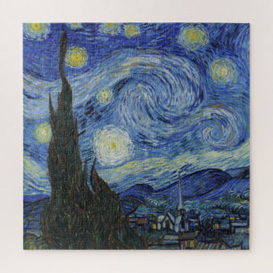 Quebra-cabeça Van Gogh está no Starry Night