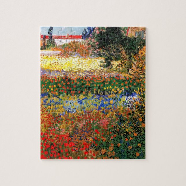 Quebra-cabeça Van Gogh - Flower Garden (Vertical)