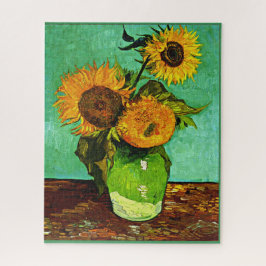 Quebra-cabeça Van Gogh - Girassóis (3)