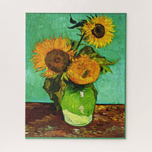 Quebra-cabeça Van Gogh - Girassóis (3)