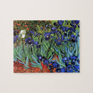 Quebra-cabeça Van Gogh Irises (F608) Vintage Fine Art
