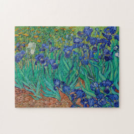 Quebra-cabeça Van Gogh Irises Floral Painting
