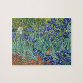 Quebra-cabeça Van Gogh IrIses - Pintura Famosa De Petróleo
