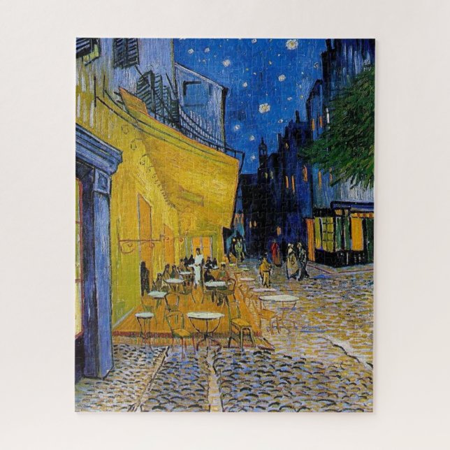 Quebra-cabeça Van Gogh - O Cafe Terrace (Vertical)
