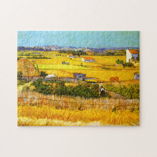Quebra-cabeça Van Gogh: Paisagem perto de Arles