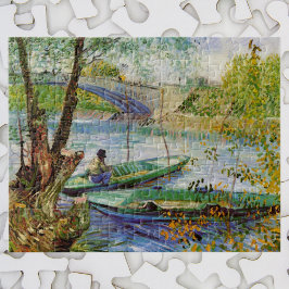 Quebra-cabeça Van Gogh Pesca na Primavera, Pont de Clichy