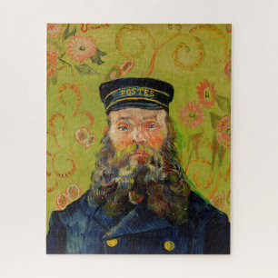 Quebra-cabeça Van Gogh Postman Retrato Pintando Antiga Arte Anti