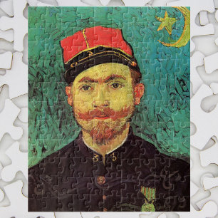 Quebra-cabeça Van Gogh; Retrato de Milliet, tenente Soldado