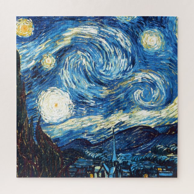 Quebra-cabeça Van Gogh - Starry Night (Vertical)