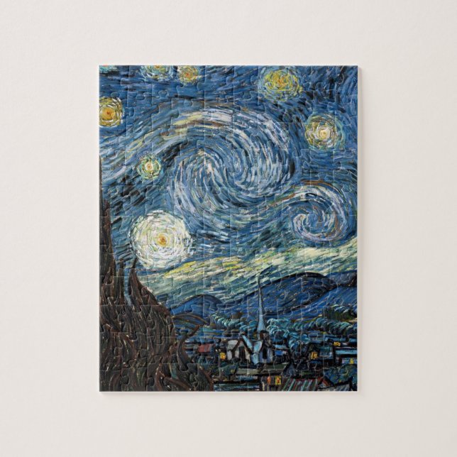 Quebra-cabeça Van Gogh Starry Night (Vertical)