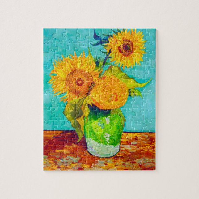 Quebra-cabeça Van Gogh Sunflower  (Vertical)
