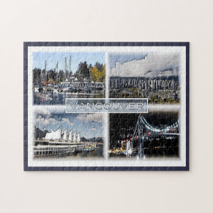 Quebra-cabeça Vancouver - Canadá - Mosaico -