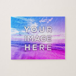 Quebra-cabeça Vaporwave Personalizado com Foto Customizada