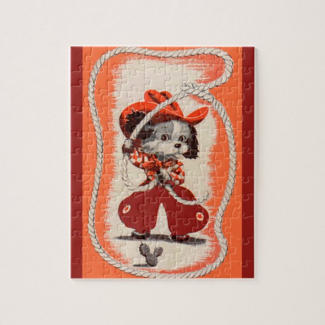 Quebra-cabeça vaqueiro (Vertical)