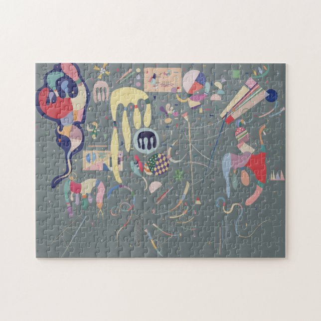 Quebra-cabeça Various Actions, Kandinsky  (Horizontal)