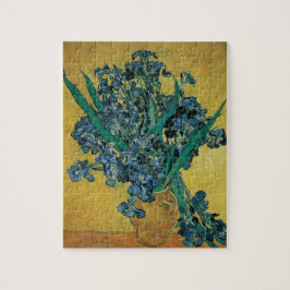 Quebra-cabeça Vase com irlandeses por Vincent van Gogh, Vintage 