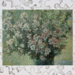 Quebra-cabeça Vase das Flores por Claude Monet<br><div class="desc">Vase of Flowers (1881/82) apresentada por Claude Monet é uma pintura de arte floral impressionista de longa duração. Um buquê de flores florescentes do jardim da época do primavera em um vaso azul. Sobre o artista: Claude Monet (1840-1926) foi o fundador do movimento de pintura impressionista francês, com a maioria...</div>