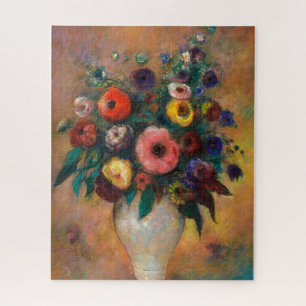 Quebra-cabeça Vase of Flowers, 1928 por Odilon Redon