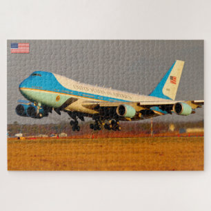 Quebra-cabeça VC-25A (747-200B) (20x30 POLEGADAS)