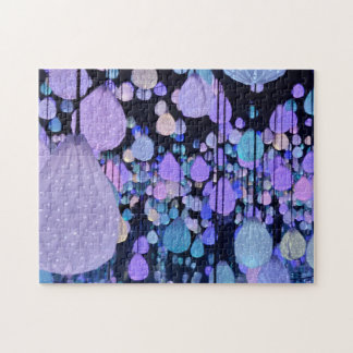 Quebra-cabeça Vegas colorful raindrops Puzzle