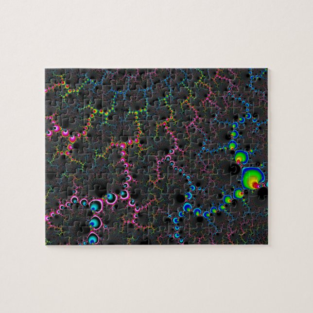 Quebra-cabeça Veias - arte do Fractal (Horizontal)