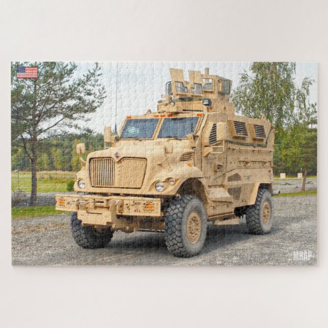 Quebra-cabeça VEÍCULO MRAP EUA (20x30 polegadas) (Horizontal)