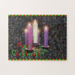 Quebra-cabeça Velas do advento