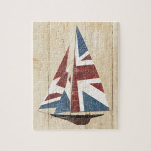 Quebra-cabeça Veleiro britânico da bandeira