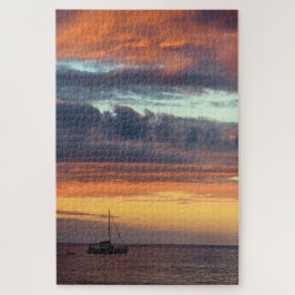 Quebra-cabeça Velejando até o Sunset do Havaí - 20x30 - 1014 pcs